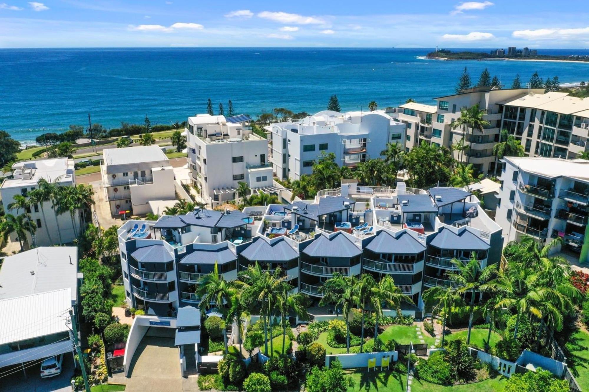 Aparthotel Ocean Vista On Alex Alexandra Headland Zewnętrze zdjęcie