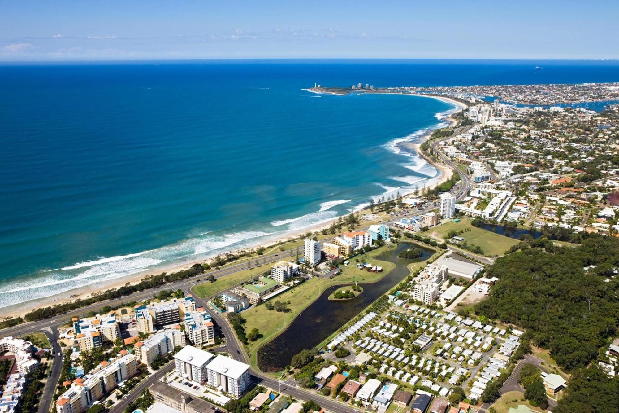 Aparthotel Ocean Vista On Alex Alexandra Headland Zewnętrze zdjęcie